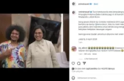 Tangkap Layar Postingan Menteri Keuangan Sri Mulyani