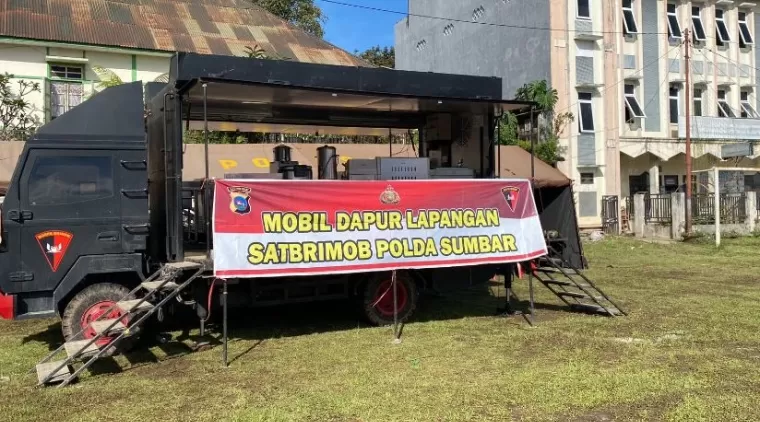 Dapur Lapangan Polda Sumbar