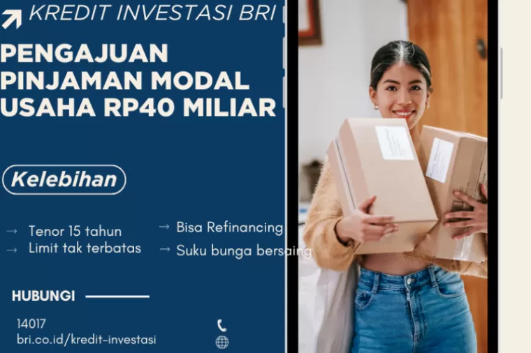 Ilustrasi Kredit Investasi BRI (foto: Canva)