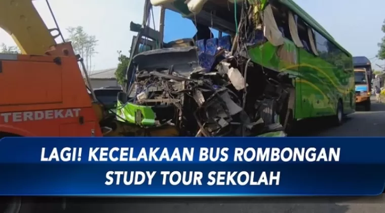 Kecelakaan Bus Study Tour di Jombang