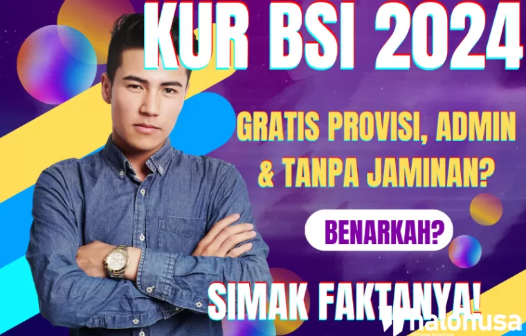 Ilustrasi Pinjaman KUR BSI 2024 (foto: Canva)