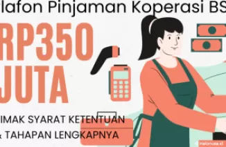 Ilustrasi Pinjaman Koperasi BSI (foto: Canva)