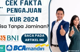 Ilustrasi KUR 2024 Tanpa Jaminan (foto: Canva)