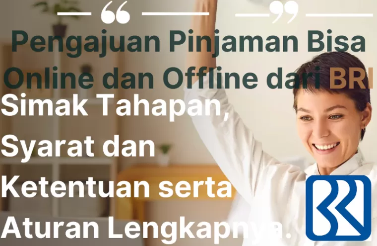 Ilustrasi pinjaman Bank BRI (foto: Canva)