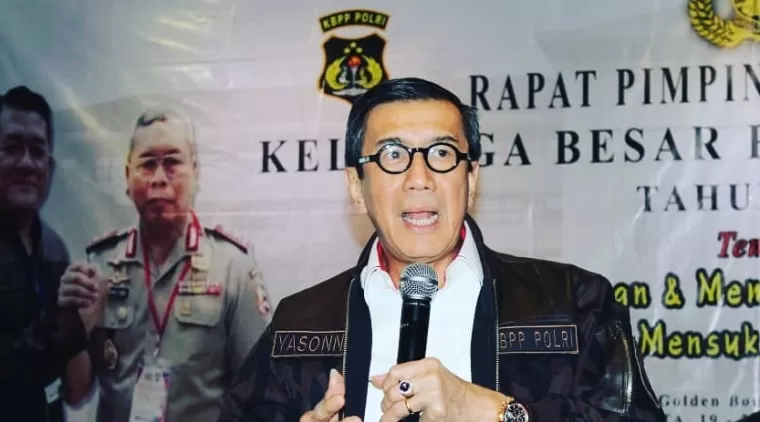 Menteri Hukum dan HAM, Yassona Laoli