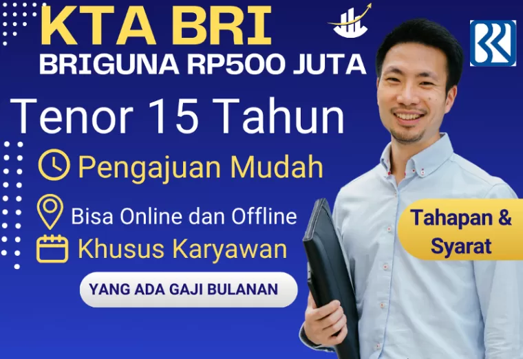 Ilustrasi pinjaman bank KTA Briguna BRI (foto: Canva)