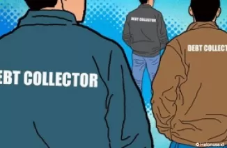 Ilustrasi Debt Collector