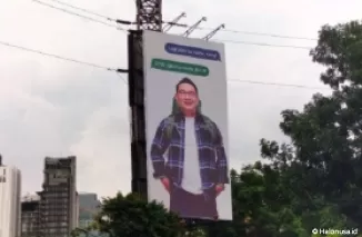 Baliho Ridwan Kamil OTW Jakarta