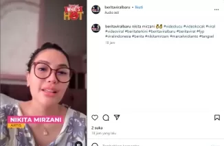 Tangkap layar video viral Nikita Mirzani