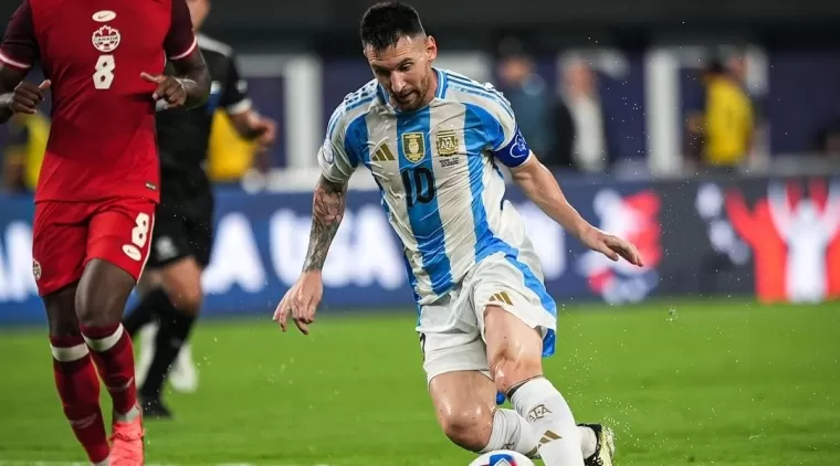 Lionel Messi saat berlaga di Copa Amerika 2024 (Foto: Instagram Lionel Messi)