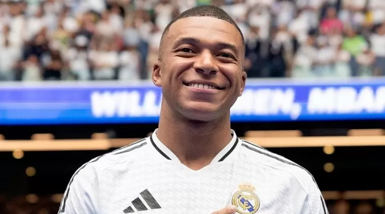 Mbape berkostum Real Madrid (Foto: Instagram Kylian Mbape)