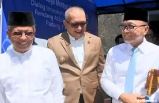 Pj Wali Kota Padang bersama Mendag Zulkifli Hasan