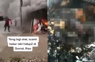 Suami Bakar Istri di Tangerang