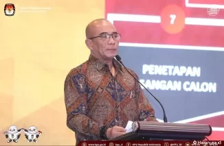 Ketua KPU Hasyim Asy'ari