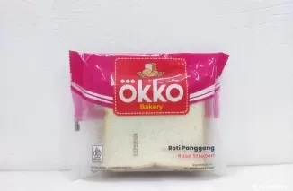 Salah satu produk Roti Okko yang dijual di pasaran saat ini