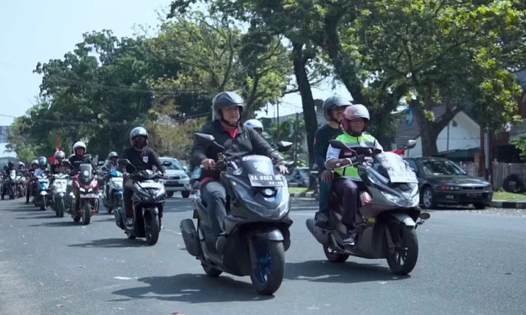 Honda Hayati Semarakkan HUT RI ke-79 dengan Convoy Merdeka