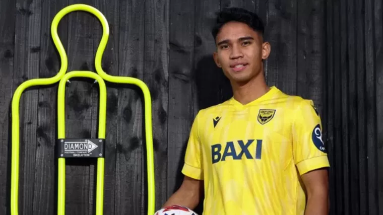 Resmi ke Inggris, Marselino Ferdinan Berseragam Oxford United