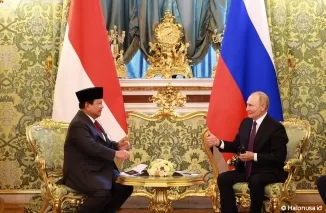 Prabowo Subianto bertemu Putin (Foto: Instagram Prabowo Subianto)