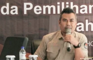 Gusriyono, Ketua Divisi Teknis Penyelenggaraan KPU Tanah Datar. (Foto: Istimewa)