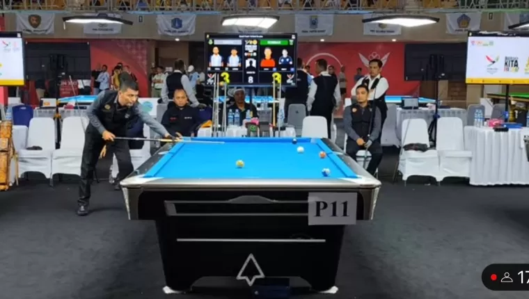 Dikalahkan Jabar, Cabor Biliyar Nomor Double 10 Ball Men Raih Perunggu