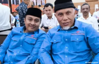 Pasangan calon Gubernur dan Wakil Gubernur Sumbar, Mahyeldi-Vasko. (Foto: Istimewa)