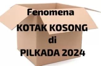 Ilustrasi kotak kosong pada Pilkada 2024. (Foto: Istimewa)