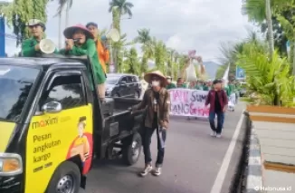 Mahasiswa Desak Realisasi Janji Kampanye Mahyeldi: Lumbung Padi Tak Kunjung Terwujud