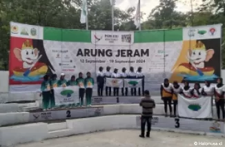 Putri Padang Panjang Sumbang Medali Perunggu PON XXI Bersama Tim Arung Jeram Sumbar