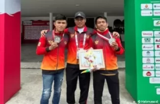 Sambo Sumbar Tambah Medali di PON 2024, Elvi Fernando Raih Perak