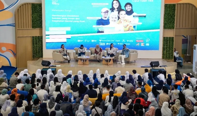 Kampanye #1MillionYouthsStopBullying di Paragon Community Hub, Jakarta Selatan. (Foto: Paragon)