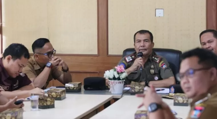 Rapat koordinasi Pelopor Anti Tawuran dan Kriminal (Pelatnal) Kota Padang. (Foto: Facebook Humas Satpol PP Padang)