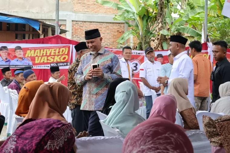 Didukung Masyarakat Akabiluru, Mahyeldi Ungkap Tantangan Selama jadi Gubernur