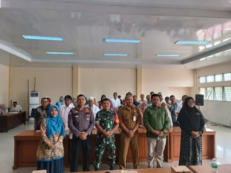 Sosialisasi Pendidikan Pemilih Tingkat Kecamatan Padang Utara. (Foto: Halonusa/dewi)