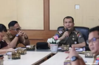 Rapat koordinasi Pelopor Anti Tawuran dan Kriminal (Pelatnal) Kota Padang. (Foto: Facebook Humas Satpol PP Padang)