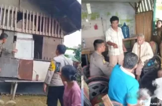 Satpol PP Kota Padang tengah amankan pasangan diduga mesum di Kawasan Bungus Teluk Kabung . (Foto: Facebok Humas Satpol PP Kota Padang)