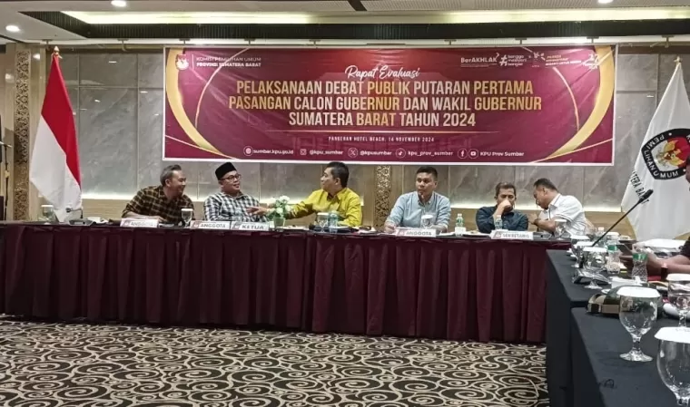 Masukan untuk Debat Putaran Kedua Pilgub Sumbar 2024, KPU Perbaiki Konten dan Panelis