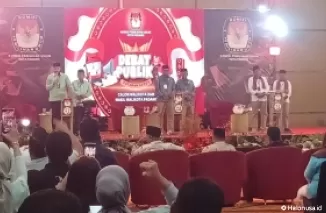 KPU Padang Gelar Debat Kedua, Paslon Adu Gagasan