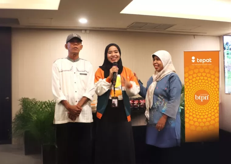 Rani Sakinah bersama orang tuanya