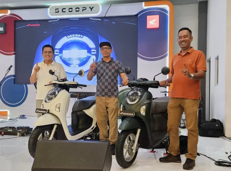 Honda Hayati Luncurkan New Honda Scoopy di Padang