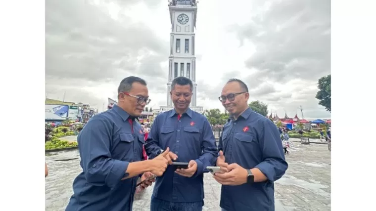 Telkomsel Pastikan Jaringan Optimal di Jam Gadang Sambut Puncak Libur NARU 2024