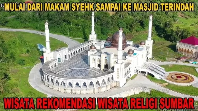 Wisata religi di Sumbar yang wajib dikunjungi. (Foto: YouTube)