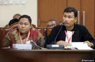 Viktor Marpaung, dalam sidang lanjutan Perselisihan Hasil Pemilihan Umum (PHPU) di Mahkamah Konstitusi (MK), Rabu (22/1/2025).  (Foto: halaman resmi MK RI)