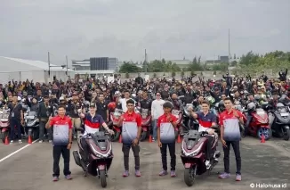 500 Bikers Honda PCX Dapat Kejutan Bertemu Pebalap MotoGP