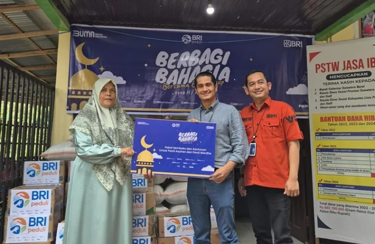 BRI berbagi di bulan Suci Ramadan. (Foto: istimewa)