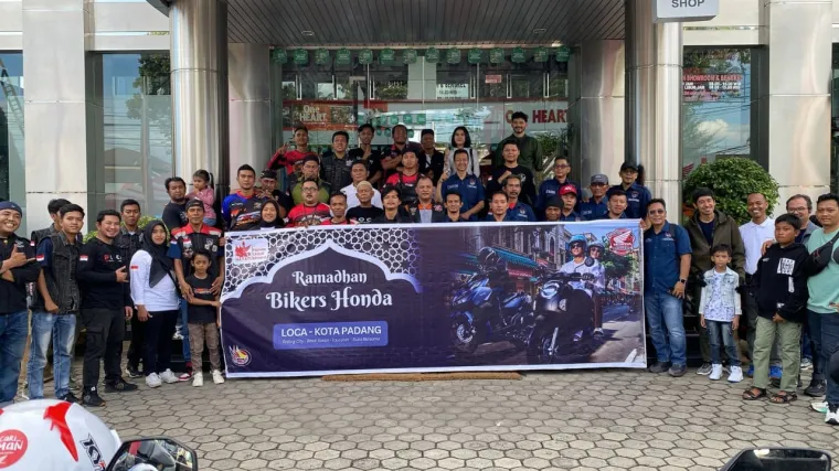 Honda Hayati Bersama AHSB Jalin Silaturahmi di Ramadhan Bikers Honda