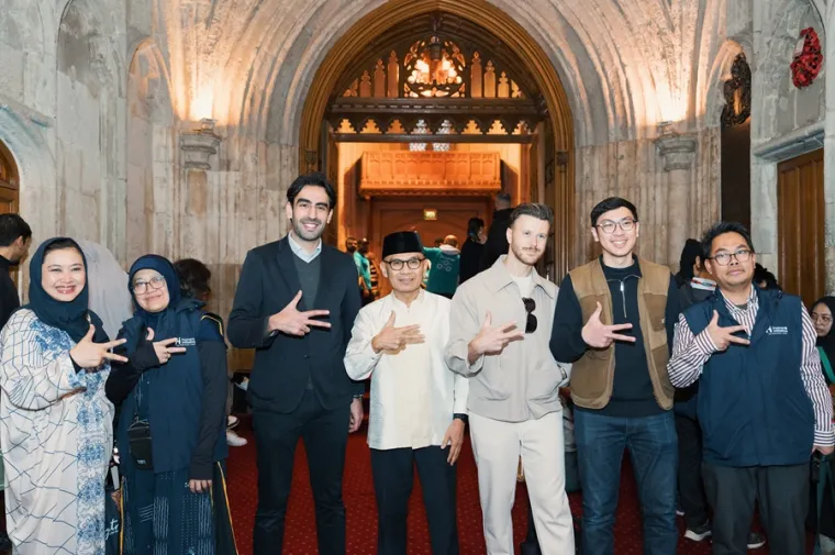 Open Iftar London 2025 yang digelar di Guildhall. (Foto: istimewa)