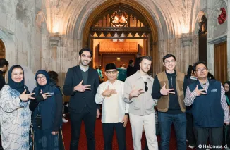 Open Iftar London 2025 yang digelar di Guildhall. (Foto: istimewa)