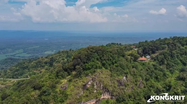 Gunung Gambar, Wisata Sejarah Gunung Kidul Jogja, Pernah Jadi Tempat Petilasan Pangeran Sambernyowo (Foto: Dok.Istimewa)