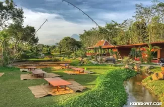 Rekomendasi Tempat Wisata Kuliner Keluarga dan  Healing Tepi Sawah Kekinian di Jogjakarta (Foto: Dok.Istimewa)