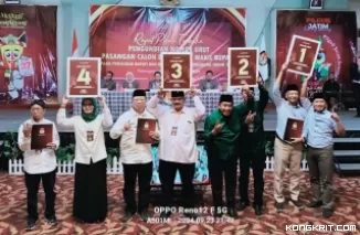 Empat Paslon Bupati dan Wakil Bupati di Pilkada 2024